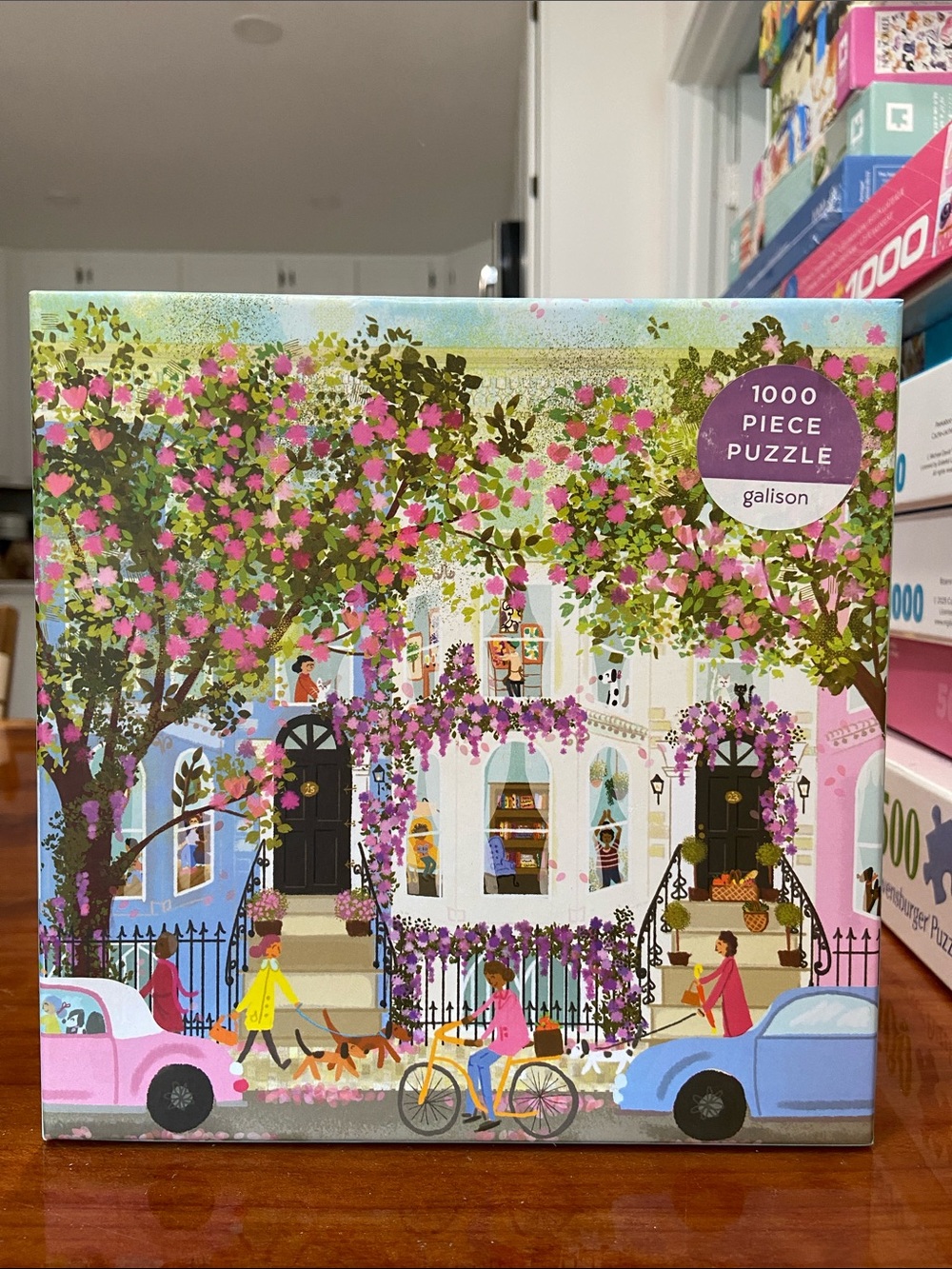 Galison Spring Terrace - 1000 Piece Puzzle